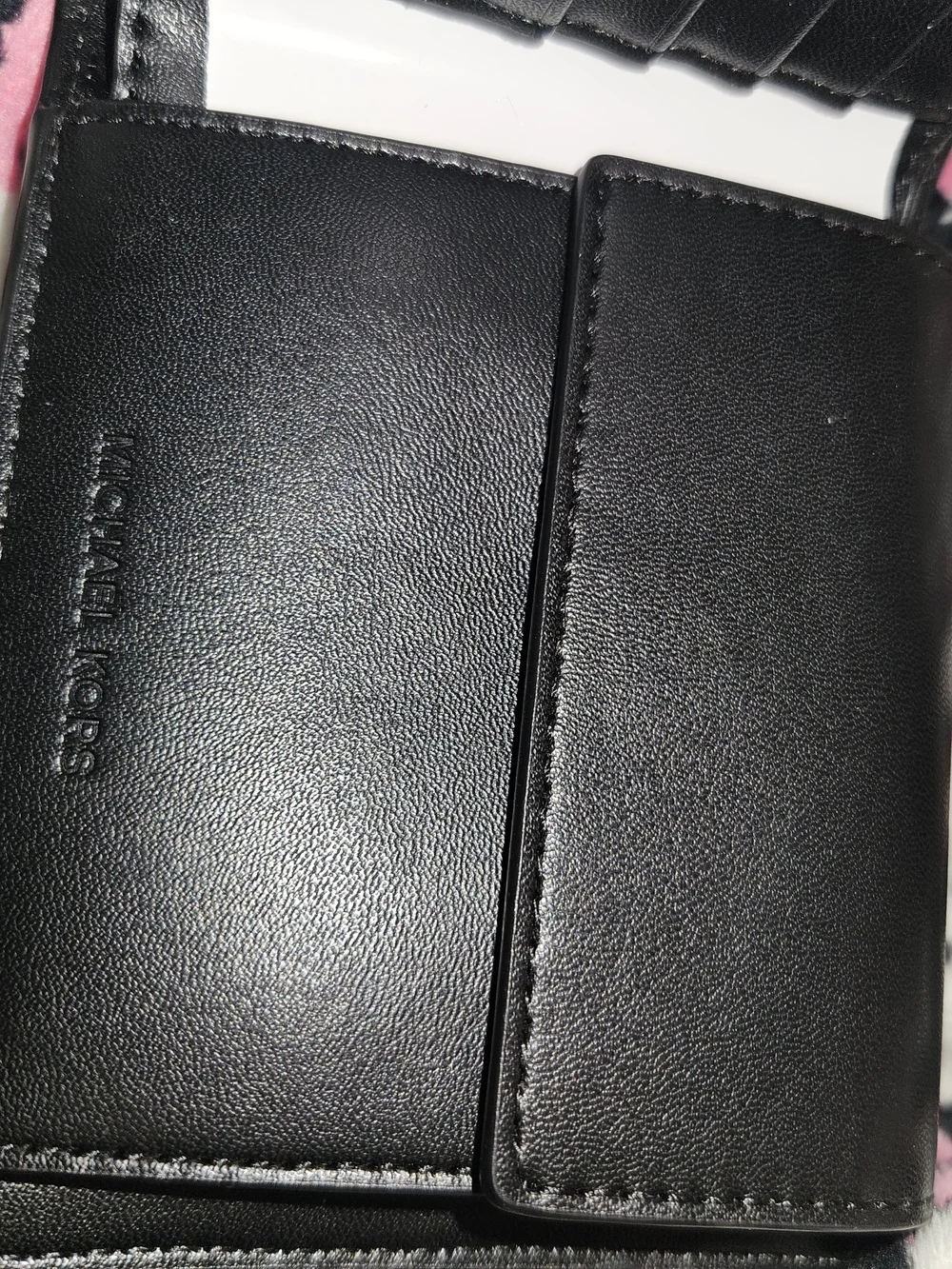 Michael Kors Black Logo Bifold Wallet
